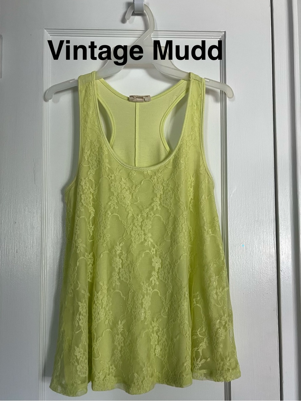 Vintage Mudd Tank Top, Size Juniors M